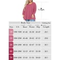 thumbnail image 4 of SHOWMALL Women's Plus Size Printed Long Sleeve Blouse for Christmas, Fancy Peachy Leopard 3X Handkerchief Hem Tunic, Breathable Knit, Office to Weekend Casual Tops, 4 of 9