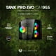 thumbnail image 2 of Gabinete Gamer Balam Rush TANK PRO EVO GM955 M-ATX Mini Torre 3 Fan RGB USB-C Negro BR-937320, 2 of 5