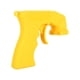 thumbnail image 3 of Pistola de pintura en aerosol para automóvil amarilla con mango y gatillo de bloqueo, 3 of 8