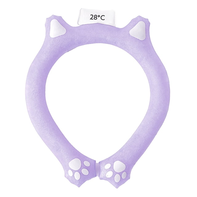 Neck Cooling Ring, Wearable Cooling Tube Cool Neck Ice Neck Cooler Cooling Neck Wraps for Summer Heat