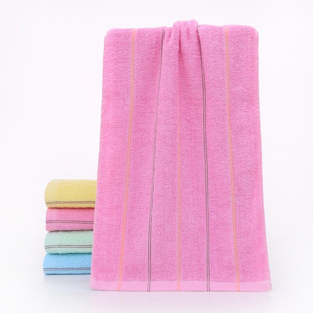 Xiao Hua Toallas de 2 piezas, 34 x 74 cm, perfectas para el día a día en la ducha, 70 g, color rosa. Toallas ligeras de secado rápido para el baño y el aseo (rosa).