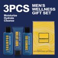 thumbnail image 5 of Men Spa Bath Gift Sets, Ocean Sport Fresh Body Wash & Lotion & Shampoo for Men Birthday Valentine's Day Gifts, 5 of 6