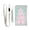 Starry Christmas Tree, variant on JIALIOU Nylon Trifold Card Wallet with ID Window Zipper Pocket for Men Women Teen Happy Snowman with Colorful Lights