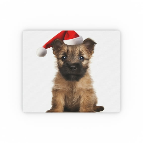 DistinctInk Mouse Pad - 1/4" Foam Rubber - Cairn Terrier Puppy
