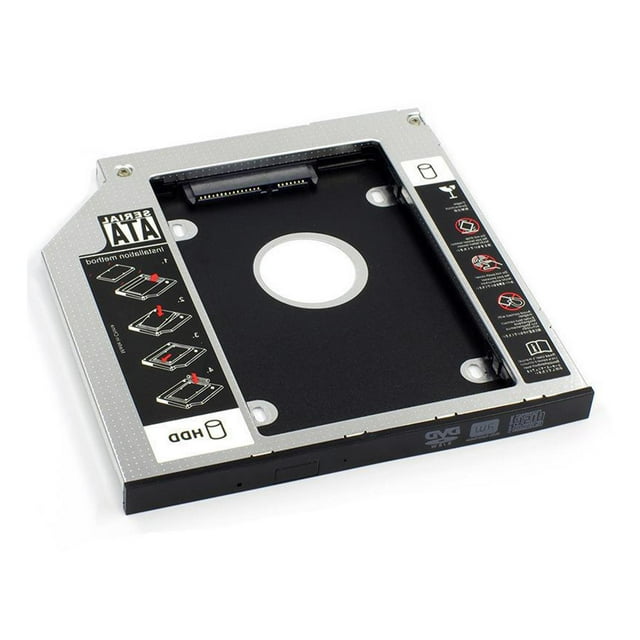 HDD Universal /DVD Caddy SATA to SATA Hard Drive For Laptop Adapter