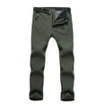 thumbnail image 1 of Pantalones de esquí para mujer, pantalones cargo para senderismo, pantalones gruesos, ajustados, para exteriores, resistentes al viento, pantalones de esquí con forro polar suave. Verde, 1 of 9