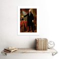 thumbnail image 4 of Wee Blue Coo Painting Portrait Stuart President George Washington Wall Art Print, 4 of 10