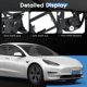 thumbnail image 3 of Soporte de matrícula frontal Bopowo para Tesla Model 3&Y, 3 of 7