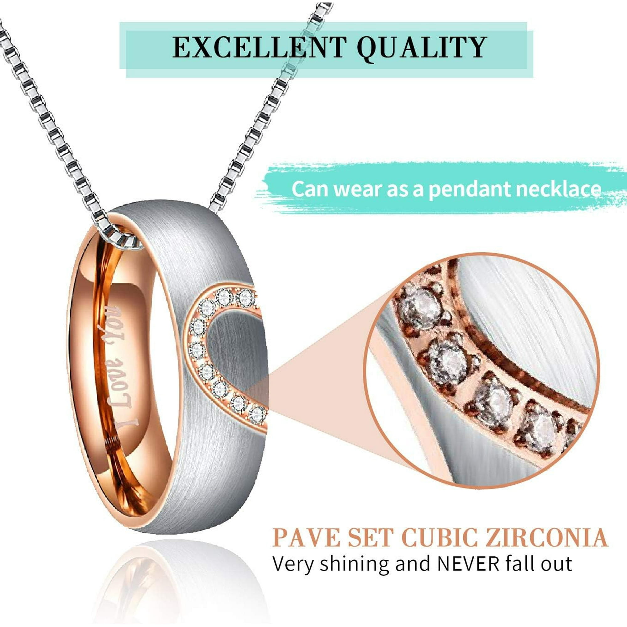 Bijoux Bague Couple Assortie Bague Bijoux Couple Assorti Duo De