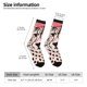 thumbnail image 2 of Balery Pink Cheetah Art Calcetas Largas con Estampado para Hombre y Mujer – Suaves y Transpirables, Talla Única (US 5-11), 2 of 6