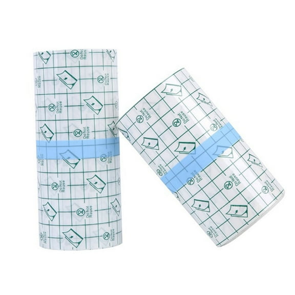 AUQ Waterproof Bandages,Elastic Fit Tattoo Wrap Roll,Soft Tattoo Aftercare Bandage