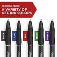 Sharpie SGel, Gel Pens, Medium Point (0.7 mm), Black Ink Gel Pen, 22 Count