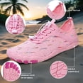 thumbnail image 5 of Barefoot Water Shoes, Breathable Wide Toe Non-Slip Lightweight Footwear, Unisex Sneakers for Men & Women, Zero Drop Comfortable Walking Running Yoga and All Water Sports(pink), 5 of 6