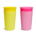 thumbnail image 2 of Munchkin® Miracle® 360° Color Changing Sippy Cup, 9 oz, Pink/Yellow, Unisex, 2 Pack, 2 of 6