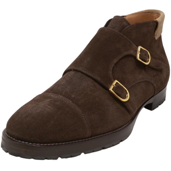 Edhen Bottes en Daim Brera High Ebano pour Hommes - 10 m