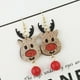 thumbnail image 3 of Pendientes para mujer, regalos para mujer, pendientes colgantes con gancho navideño, joyería para fiesta navideña, pendientes de moda., 3 of 4