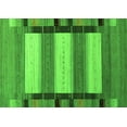 thumbnail image 1 of Ahgly Company Indoor Rectangle Abstract Green Contemporary Area Rugs, 7' x 10', 1 of 1