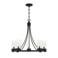 thumbnail image 5 of Trade Winds Ashland 5-Light Chandelier in Matte Black, 5 of 6