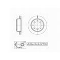 thumbnail image 6 of UltraHC Coated High Carbon Brake Rotor, Rear UR002870, Ford E-350 Super Duty 2022-2008, 6 of 6