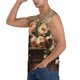 thumbnail image 3 of Fotbe Vintage Peonies Rustic Charm Men's Camiseta sin Mangas Estampada para Hombres, Playera Casual para Gimnasio, Entrenamiento, Playa-Small, 3 of 7