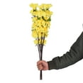 thumbnail image 1 of Ramas Artificiales de Flor de Durazno Flores Artificiales de Tallo Largo Flor de árbol Flores Falsas Decoración de Ramo para Salón de Bodas y Decoración del Hogar 65 Cm ANGGREK  Otros, 1 of 5