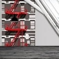 thumbnail image 2 of Ideal Décor Fire Escape Unpasted Paper Wall Mural, 50 sq. ft., 2 of 2