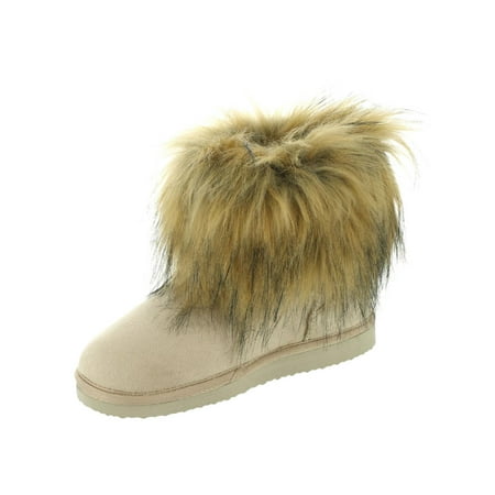 

Array Womens Telluride Faux Fur Slip On Ankle Boots