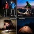 thumbnail image 6 of P70 LED Rechargeable Flashlight 25W 3000 Lumens with USB Output & Battery Indicator, Waterproof Handheld Spotlight with 360° Adjustable Stand for Camping, Hiking, Cycling, Fishing and Emergency Use, 6 of 10