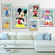 thumbnail image 2 of Disney Mickey Mouse and Donald Duck Cartoon Canvas Painting Poster and Print Wall Art Pictures for Kids Room Deco Birthday Gift70x100cm Unframed Gao Jinjia LED, 2 of 2