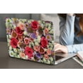 thumbnail image 5 of KSK KAISHEK Hard Case Cover Only for MacBook Air 13 inchs( Touch ID, 2018/2019/2020/2021/2022) + Black Keyboard Cover Model A2337 m1 A2179 A1932, USB Type-C Flowers 111, 5 of 5