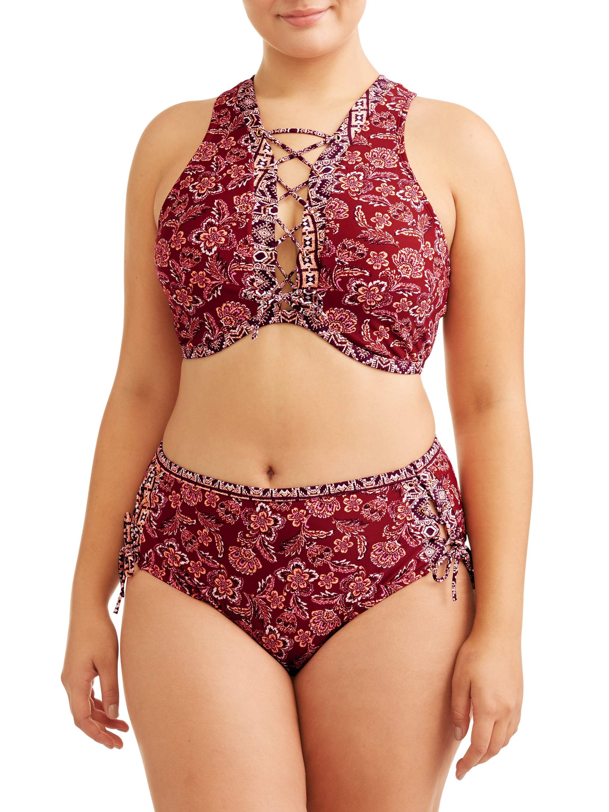 junior plus size swimwear