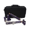thumbnail image 3 of 17 Key Bb Clarinet Set, Professional Woodwind Instrument, Lightweight ABS Design with Gloves, Cleaning Cloth, Screwdriver & Reed Storage Case for Easy Maintenance, 3 of 7