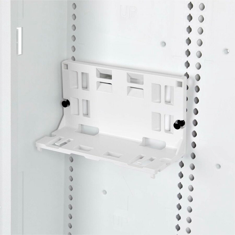 StarTech.com 28in Wall-Mount Media Enclosure, Cable Management Box for Network Distribution, Mounting Fixtures/Modules Included, White