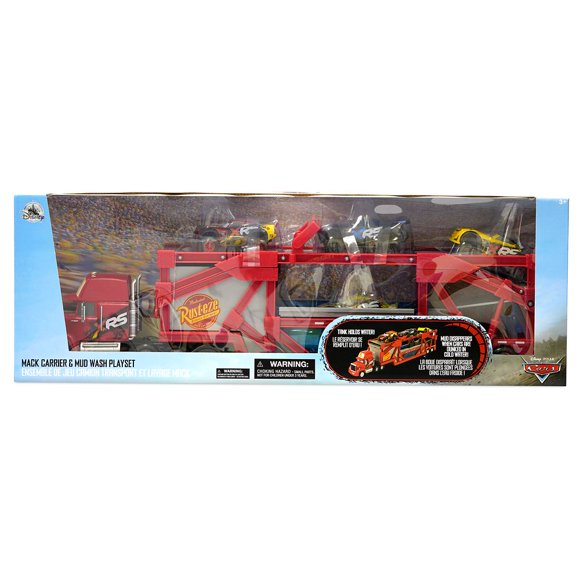mack carrier and mud wash playset