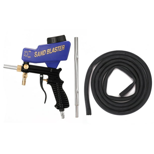 Portable Sandblaster Machine with Gravitation Feed Siphon Feed in One for Remove  Rust Paint Dirt Air Tools Spray Machines 