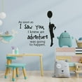 thumbnail image 3 of Going To Happen Balloon Pooh Life Postive Quote Cartoon Wall Sticker Art Decal Girls Boys Room Bedroom Nursery Kindergarten House Fun Home Decor Stickers Wall Art Vinyl Decoration Size (18x20 inch), 3 of 3