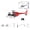 Red - 2 Battery, variant on FB-05 RC Helicopter with LED Navigation Lights, 2.4GHz 6CH EVA Foam Remote Control Aircraft with Optical Flow Positioning & Barometric Altitude Hold for Adults