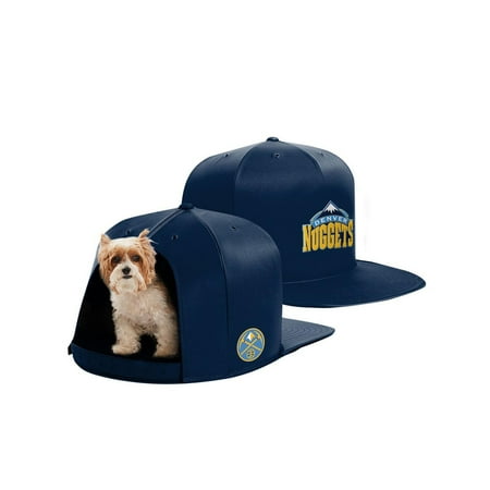 UPC: 0887786002875 | Navy Denver Nuggets Small Pet Nap Cap Dog Bed