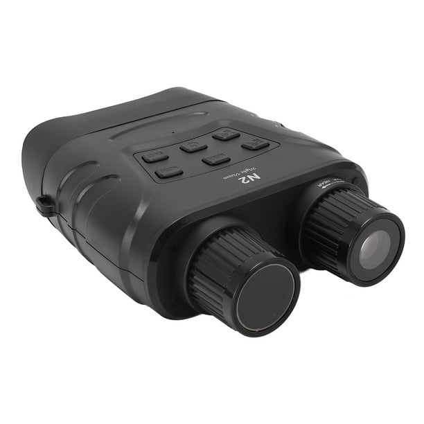 Binoculares De Visión Nocturna, Zoom Digital 5X Pantalla 1080P Gafas De Visión Nocturna Tarjeta De Memoria De 32 GB HD 10 MP Para Caza