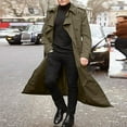 thumbnail image 5 of Lqideymx Trench Coat Men Tan Corduroy Jacket Men's Bomber Jackets Thermal Quilted Jacket Water Resistant Warm Winter Coats Long Trench Coat Winter Tops Tall Man Sweatshirt Sale Promotion, 5 of 5