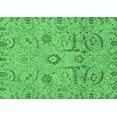 thumbnail image 1 of Ahgly Company Indoor Rectangle Abstract Emerald Green Modern Area Rugs, 7' x 9', 1 of 4