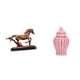 thumbnail image 1 of Figura Decorativa De Cerámica, Porcelana, Jarrón Decorativo Con Tapa, Ideal Para Arreglos Florales O Como Adorno Para Fiestas., 1 of 8