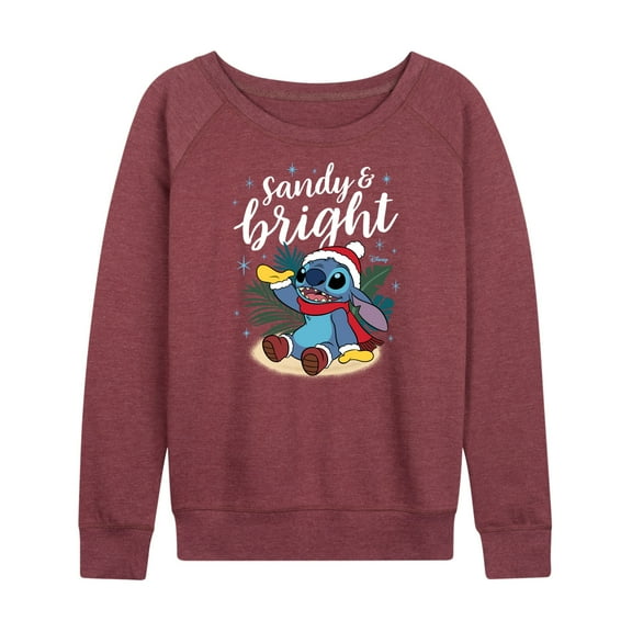 Lilo & Stitch - Sandy And Bright - Women's Lightweight French Terry Long Sleeve Shirt