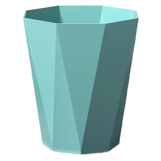 Pequeño bote de basura de plástico, contenedor de basura, bote de basura