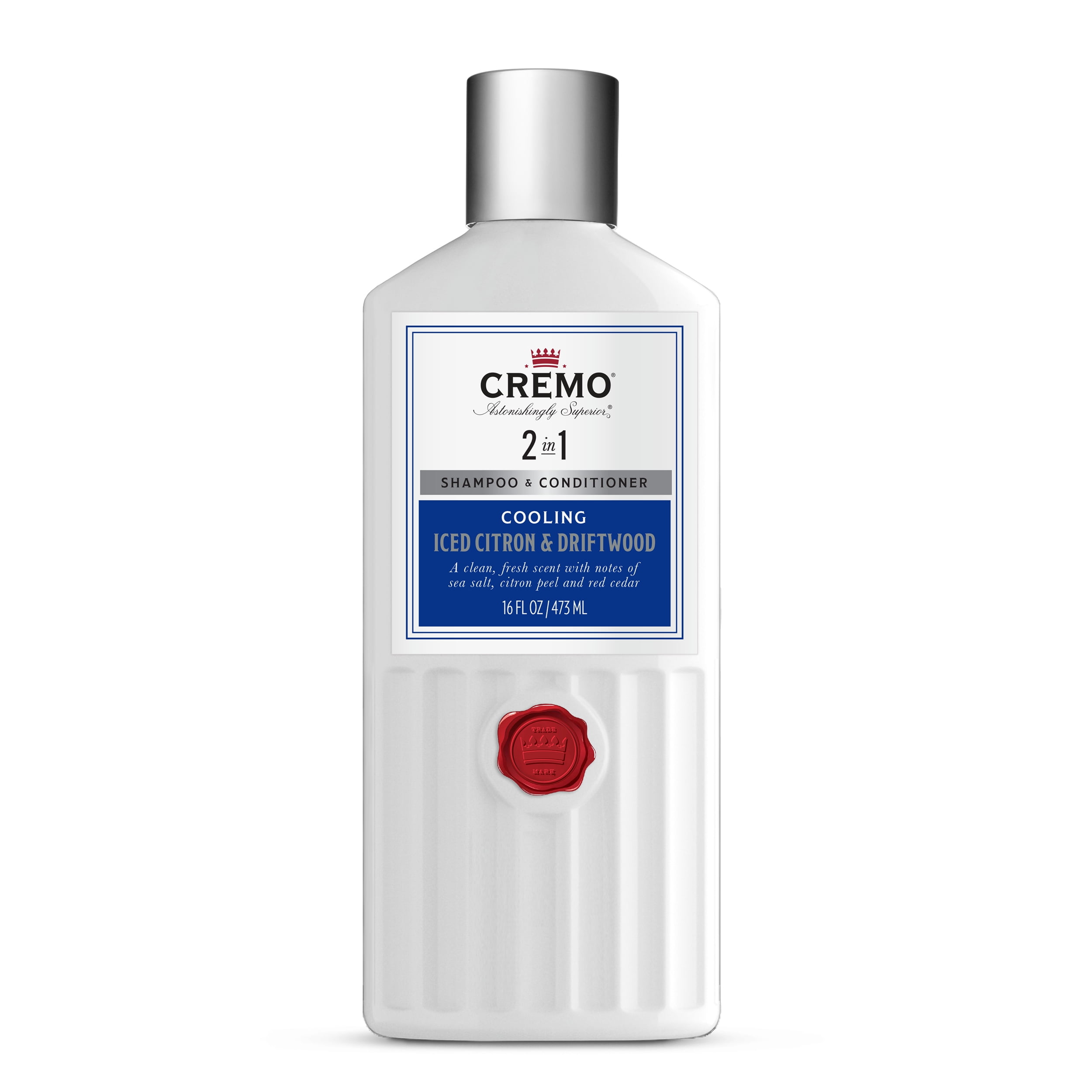 Cremo Cooling Iced Citron 2in1 Shampoo