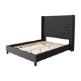 thumbnail image 4 of CorLiving Fairfield King Size Tufted Bed with Winged Headboard, 4 of 9