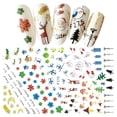 thumbnail image 4 of Funie Nail Sticker Christmas Self Adhesive Mini Santa Nail Art Decal Decoration for Fingernail, 4 of 7