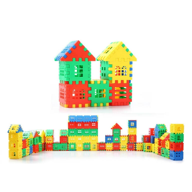 Expression Puzzle Building Blocks Game - Little Learners Toys