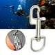 thumbnail image 4 of Perno de ojo giratorio de acero inoxidable 316, hebilla de buceo con gancho a presión para buceo con correa de perro 100 mm Zulema mosquetón de buceo, 4 of 8