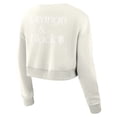 thumbnail image 3 of Women's Fanatics Cream San Francisco Giants Studio Cropped Pullover Sweatshirt, 3 of 5